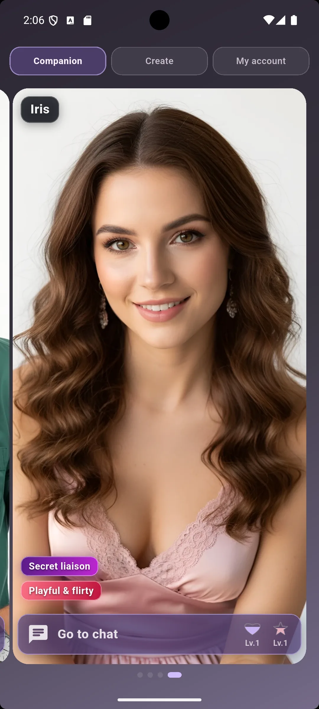 Climaxoid AI girlfriend catalog with anime and realistic styles